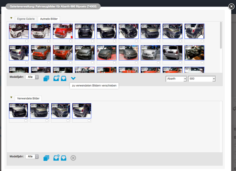 In der Galerieverwaltung